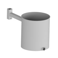 Effiziente Auslaufkupplungen mit integriertem Absaugtrichter zur staubfreien Materialentleerung.