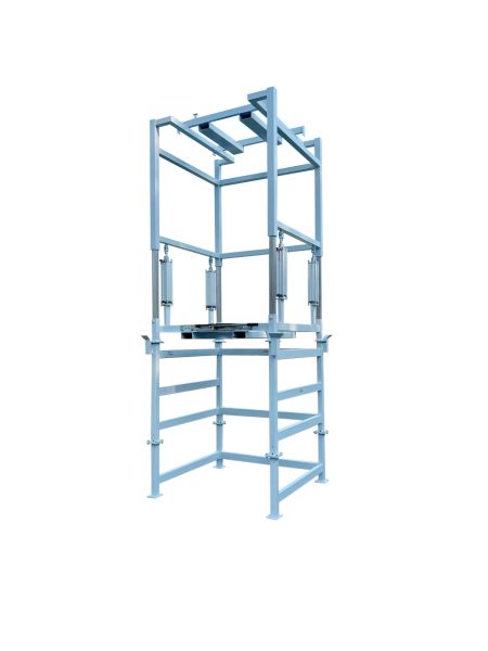 FlowLift Pro: Optimale Big Bag-Entleerung mit kraftvoller Pneumatik für schwierige Schüttgüter