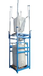 Flexibles BOP-System für staubfreies Big Bag-Umfüllen.