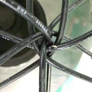 Innovatives Verschlusssystem für Big Bags mit integrierter Sicherheitsfunktion.