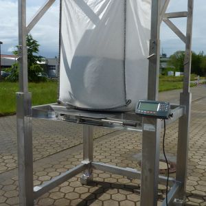 Leichtes Entleeren durch automatische Konusformung des Big Bag Bodens.