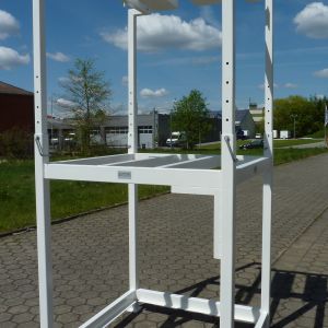 Entleerungssystem TRAV: Perfekte Lösung für Big Bag Teilentleerung mit Staplertraverse.