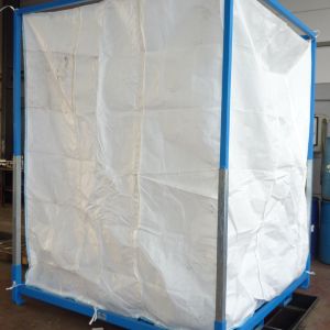 Mit der "Jumbo" XXXL Big Bag Befüllhilfe mehr Volumen und Effizienz bei der Lagerung und Handhabung großer Schüttgutmengen.
