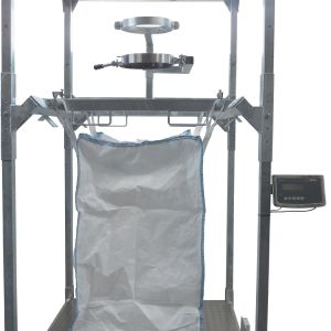 Modular aufgebautes Big Bag System für einfache Montage und Transport.