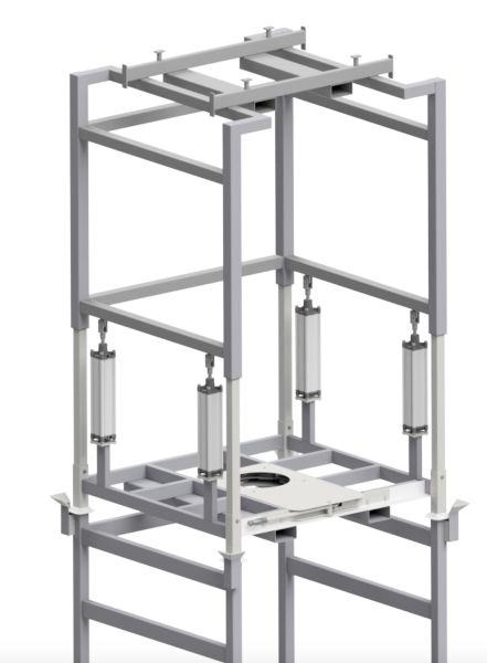 Effiziente Prozessoptimierung durch Pneumatik in unseren Big Bag-Systemen.