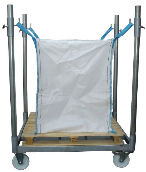 Befüllgstellt Rack S2 mit Rollen