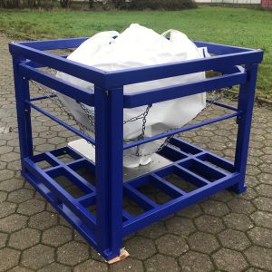 Automatische Big Bag Entleerung für niedrige Deckenhöhen und reguläre Raumhöhen