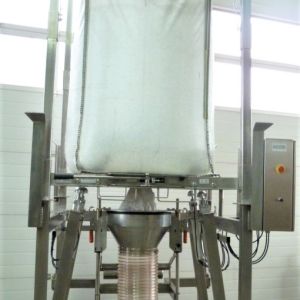 bop_system-mit_walkvorrichtung_und_auslaufkupplung.jpg Big Bag komplett entleeren: individuelle Walktechnik für schwerfließende Schüttgüter.