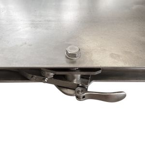 Hochwertiger Verschluss für Big Bag Auslaufschlauch und -Handling in der Industrie.