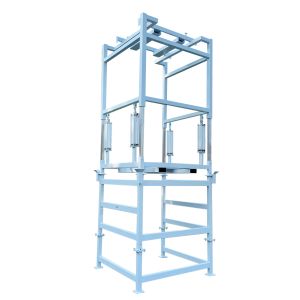 Anpassbare Hubkraft: FlowLift Pro für alle Big Bag-Größen und unterschiedliche Fließeigenschaften der Schüttgüter.
